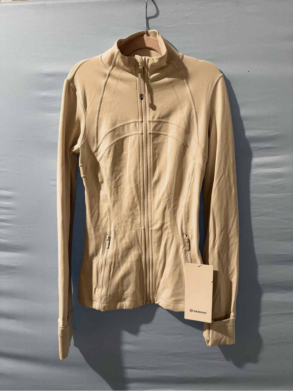 lululemon Define Jacket Nulu Bone Size 2 NWT LW4CFOS